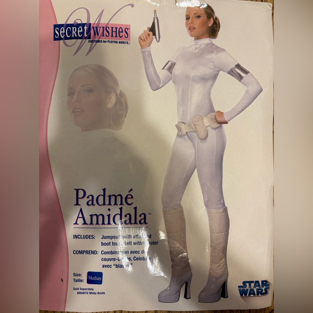 Secret Wishes Padmé Amidala Costume - White